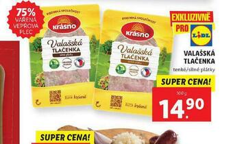 Lidl Valašská tlačenka nabídka
