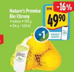 Albert Nature's Promise Bio Citrony balené nabídka