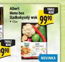 Albert Albert Menu box Sladkokyselý wok 1box nabídka