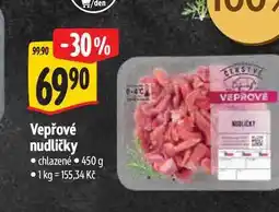 Albert Vepřové nudličky chlazené nabídka
