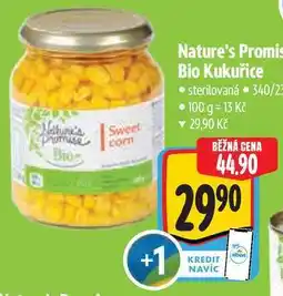 Albert Nature's Promis Bio Kukuřice nabídka