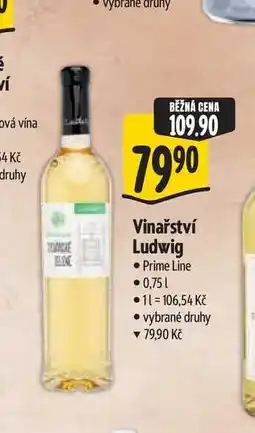 Albert Vinařství Ludwig Prime Line 0,751 nabídka