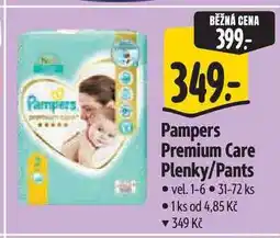 Albert Pampers Premium Care Plenky/Pants 31-72 nabídka