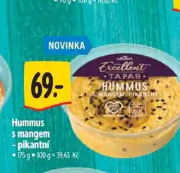Albert Hummus s mangem - pikantní nabídka