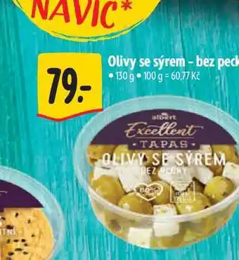 Albert Olivy se sýrem - bez pecky nabídka