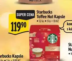 Albert Starbucks Toffee Nut Kapsle 12 ks nabídka