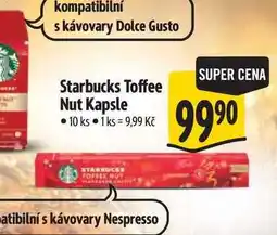 Albert Starbucks Toffee Nut Kapsle 10 ks nabídka