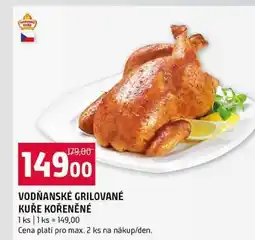 Terno VODŇANSKÉ GRILOVANÉ KUŘE KOŘENĚNÉ 1 ks nabídka