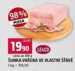 Terno ŠUNKA VAŘENÁ VE VLASTNÍ ŠŤÁVĚ nabídka