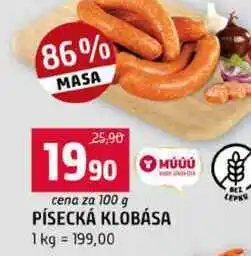 Terno PÍSECKÁ KLOBÁSA nabídka