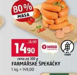 Terno FARMÁŘSKÉ ŠPEKÁČKY nabídka