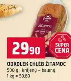 Terno ODKOLEK CHLÉB ŽITAMOC 500 g krájený balený nabídka