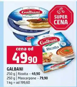 Terno GALBANI 250 g Ricotta 250 g Mascarpone nabídka