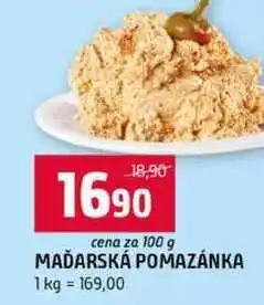 Terno MAĎARSKÁ POMAZÁNKA nabídka