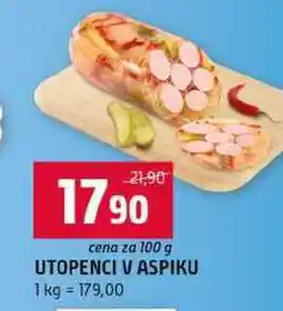 Terno UTOPENCI V ASPIKU nabídka
