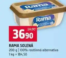 Terno RAMA SOLENÁ 200 g 100% rostlinná alternativa nabídka