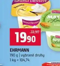 Terno EHRMANN 190 g vybrané druhy nabídka
