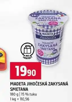 Terno MADETA JIHOČESKÁ ZAKYSANÁ SMETANA 180 g 15% tuku nabídka