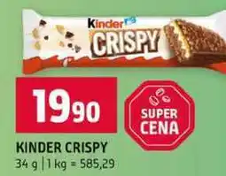 Terno KINDER CRISPY nabídka