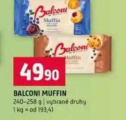 Terno BALCONI MUFFIN 240-258 g vybrané druhy nabídka