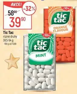 Globus Tic Tac různé druhy nabídka