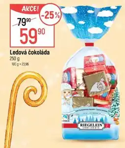 Globus Riegelein ledová čokoláda nabídka