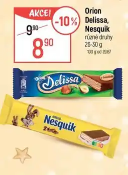 Globus Orion Delissa Nesquik nabídka