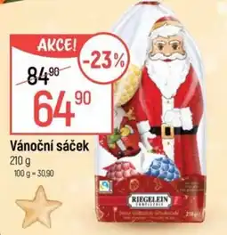Globus Riegelein vánoční sáček nabídka