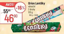 Globus Orion lentilky vánoční nabídka