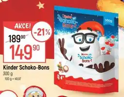 Globus Kinder Schoko-Bons nabídka