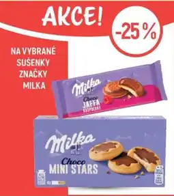 Globus Milka Choco Mini Stars nabídka