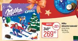 Globus Milka adventní kalendář nabídka