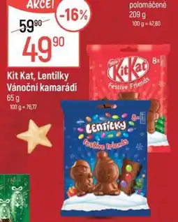 Globus Kit Kat Lentilky Vánoční kamarádi nabídka