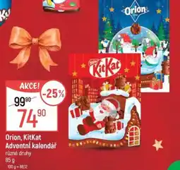Globus Orion, KitKat Adventní kalendář nabídka