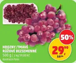 Penny Market Hrozny/tmave ruzove bezsemenné nabídka