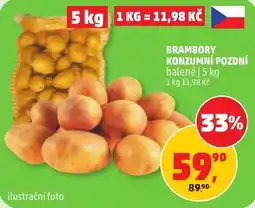 Penny Market Brambory konzumní pozdní nabídka