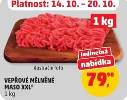Penny Market Vepřové mělněné maso xxl nabídka