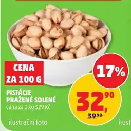 Penny Market Pistácie pražené solené nabídka