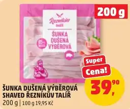 Penny Market Režníkův talíř šunka dušená výběrová nabídka