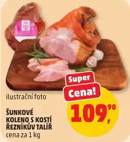 Penny Market Šunkové kolenové s kostí řezníkův talíř nabídka