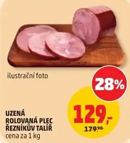 Penny Market Uzena rolovana plec reznikuv talir nabídka