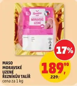 Penny Market Rozměr Moravské uzené řezníkův talíř nabídka