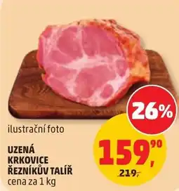 Penny Market Uzená krkovicě řezníkův talíř nabídka