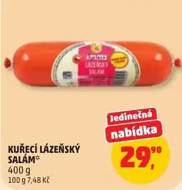 Penny Market Kuřecí lázeňský salám nabídka