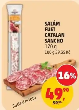 Penny Market Salám Fuét Catalan Sancho nabídka