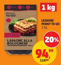 Penny Market Penny to go lasagne alla bolognese nabídka