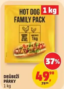 Penny Market Drůbeží párky nabídka