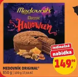 Penny Market Medovník Classic Halloween nabídka