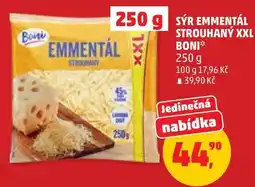 Penny Market Boni sýr emmentál strouhaný XXL nabídka