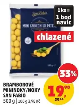 Penny Market San Fabio bramborové mininoky/noky nabídka